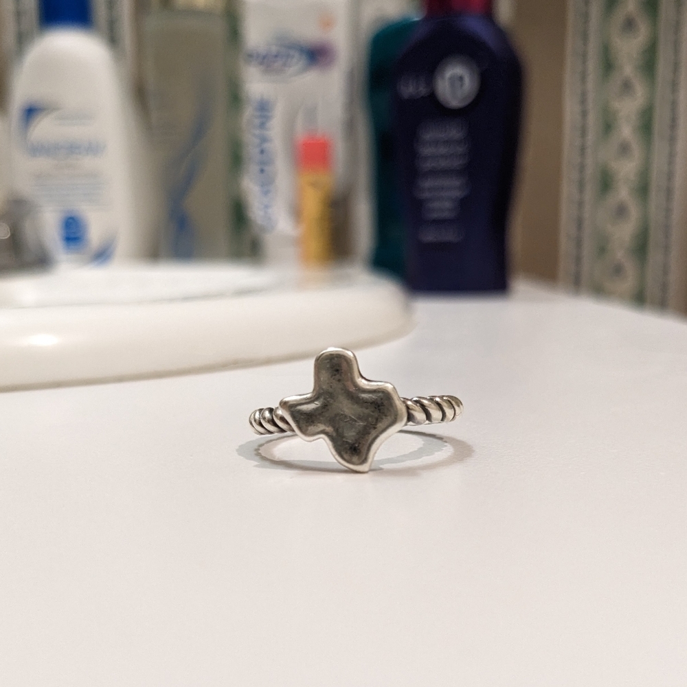 James Avery Texas Rope Ring (Retired)